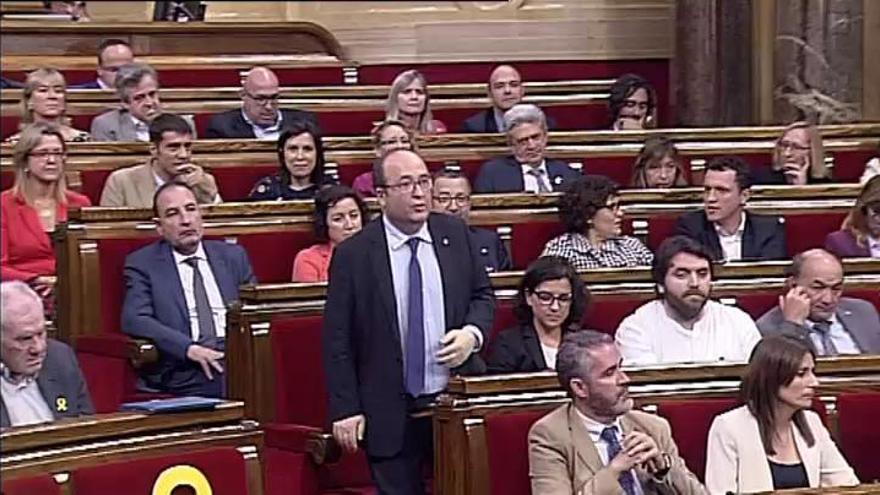 El Parlament catalán rechaza en primera votación investir a Quim Torra