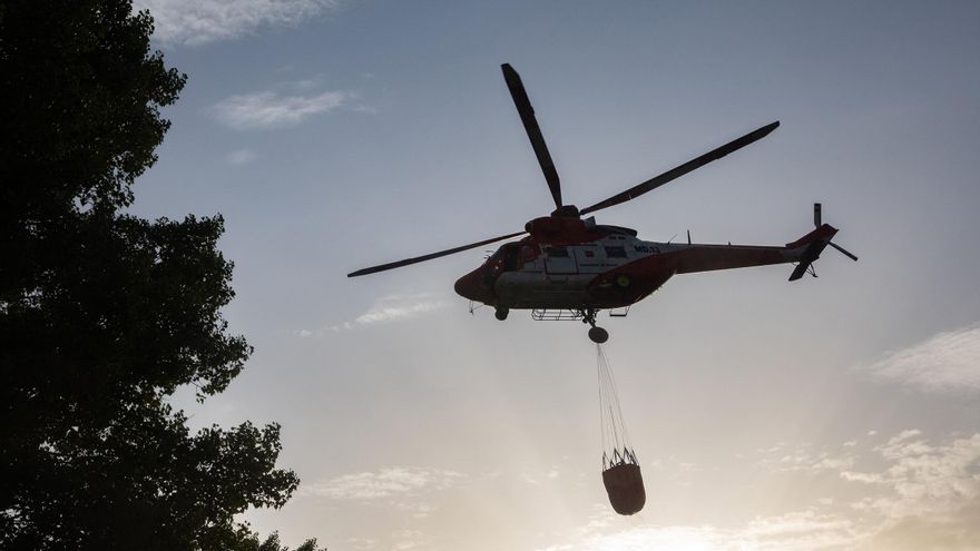Controlado el incendio de Madrid tras una noche más tranquila de lo previsto