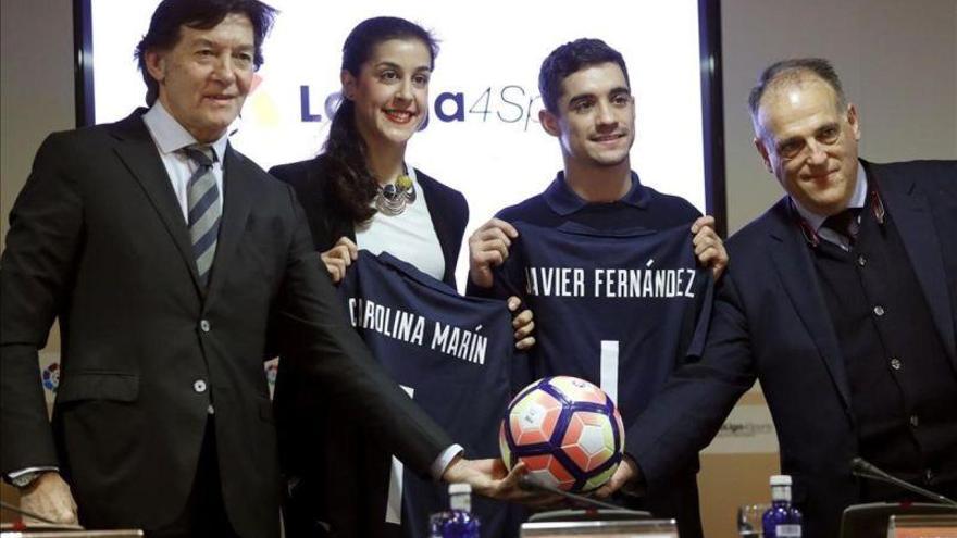 Carolina Marín y Javier Fernández promocionarán la Liga