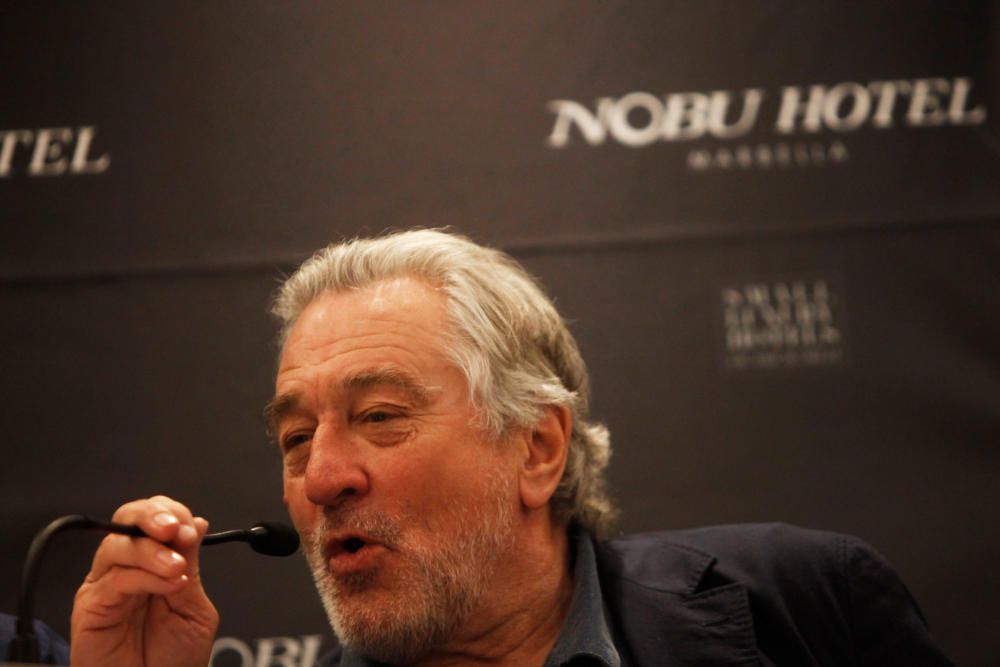 Robert de Niro, en Marbella para inaugurar el Hotel Nobu.