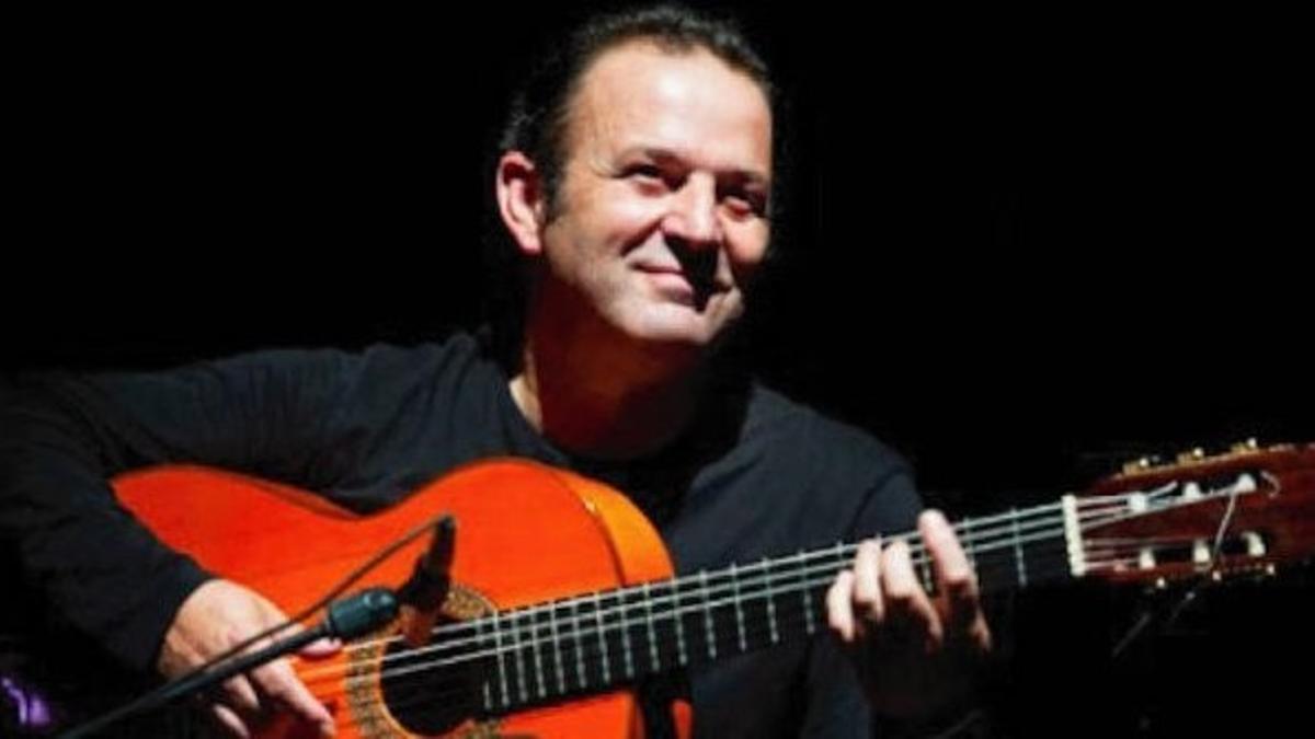El guitarrista Gerardo Núñez en un espectáculo