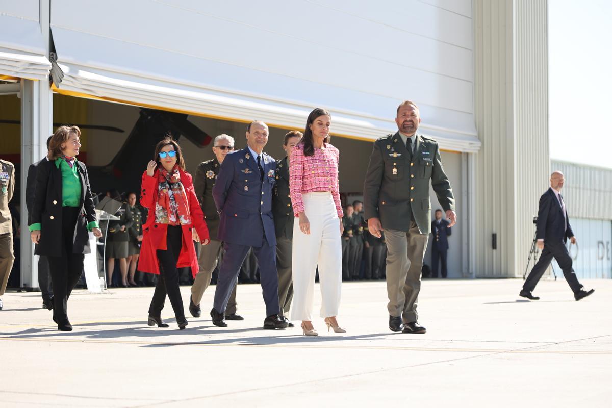 La Reina Letizia preside el Centenario de la primera aeroevacuación médica en España