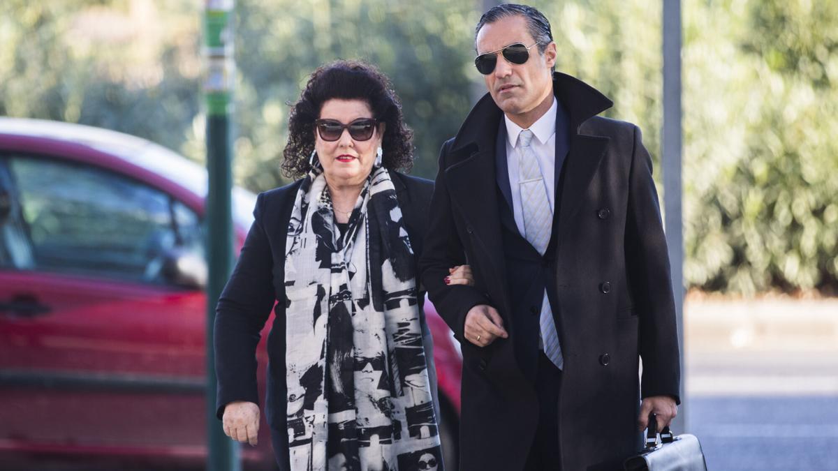 JUSTICIA / Consuelo Ciscar declara por el caso IVAM. Consuelo Císcar. Corrupción Política PPCV. juicios. caso IVAM