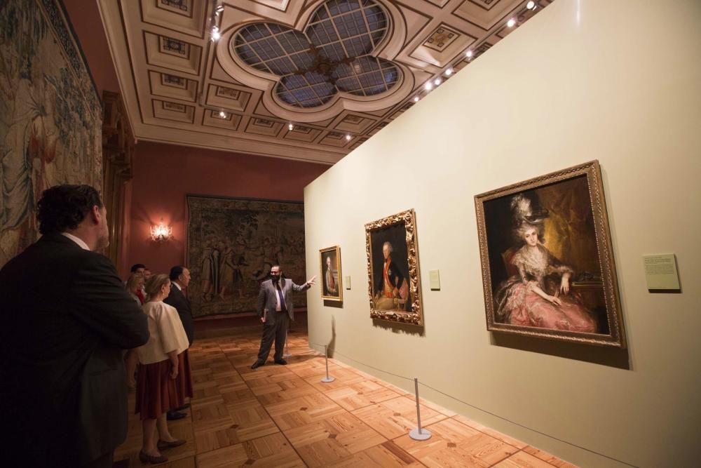 Exposición "El retrato español en el Museo del Prado" en la Quinta de Los Selgas, en Cudillero