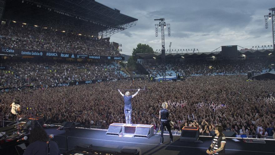 Los Guns N&#039; Roses golpean un paraíso llamado Vigo