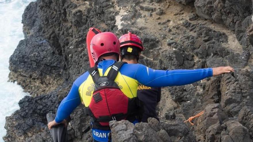 Rescate en Punta de Arucas