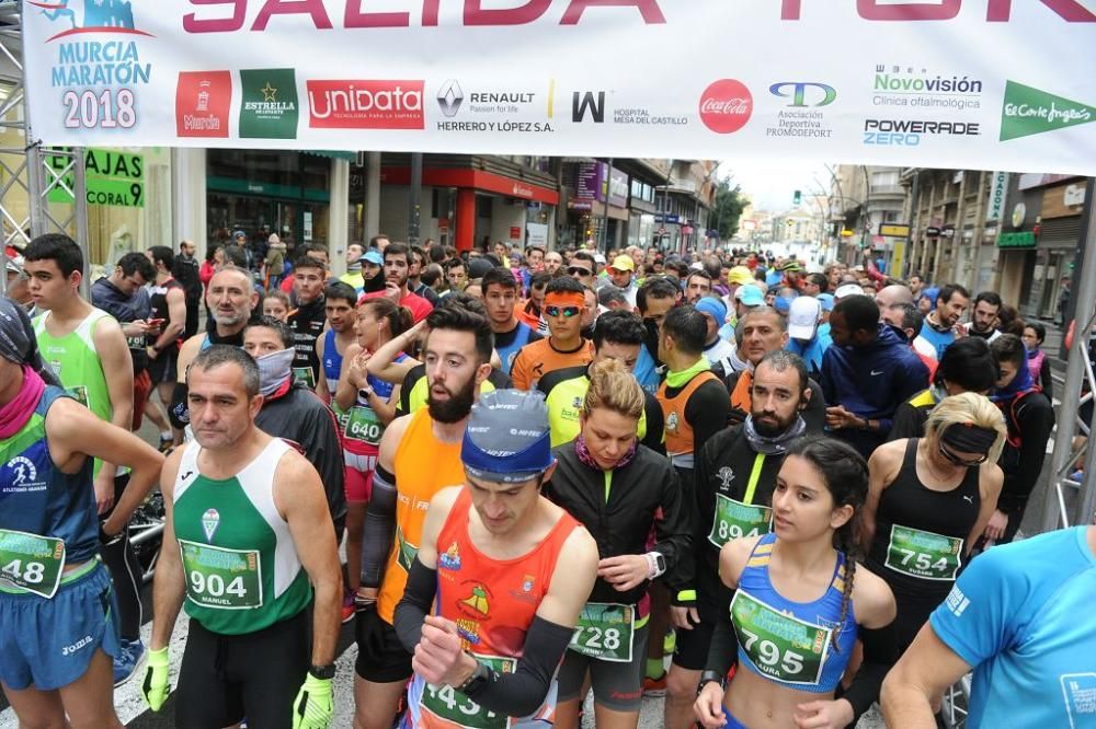 Salida 10Km de la Maratón de Murcia