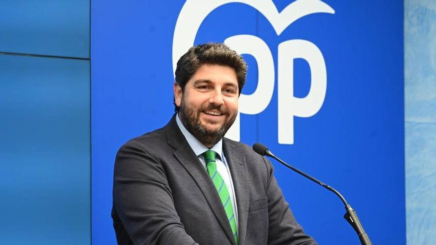 Fernando López Miras, presidente regional.