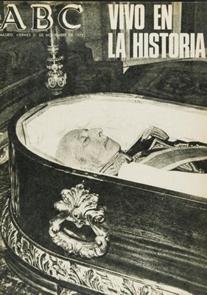 40 aniversari de la mort de Franco. Portades de premsa.