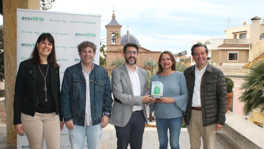 Benicàssim recibe un galardón por incrementar su tasa de reciclaje de vidrio