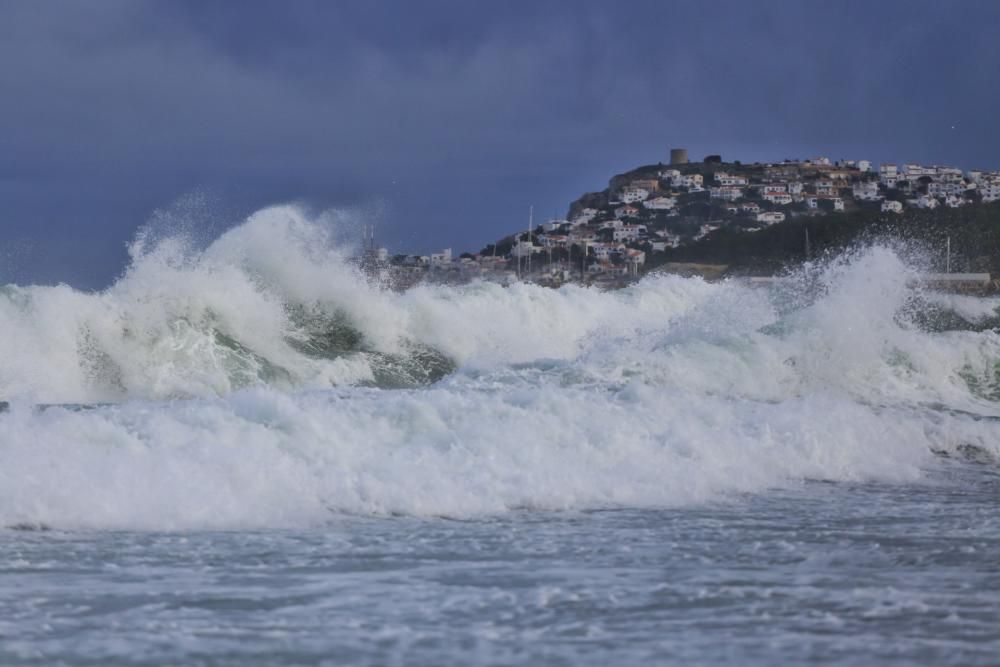 Temporal marítim a l'Escala