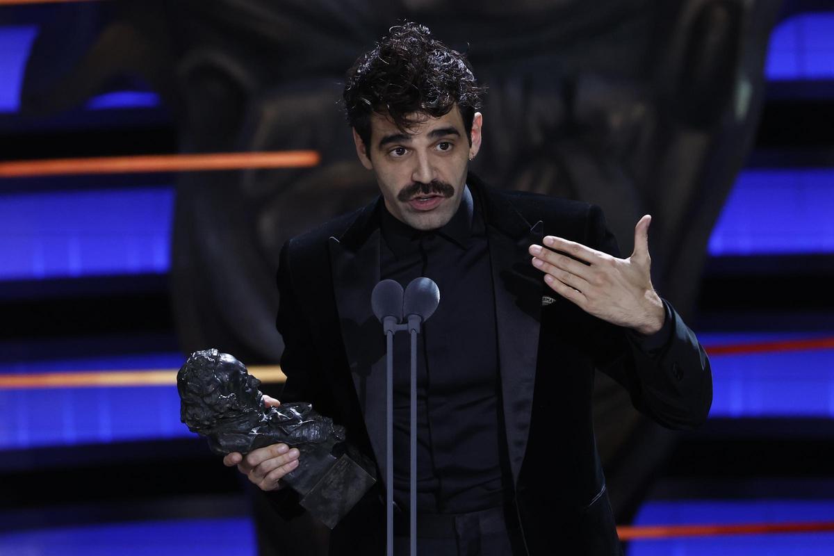 El actor David Verdaguer recibe el Goya a Mejor actor protagonista por Saben aquell
