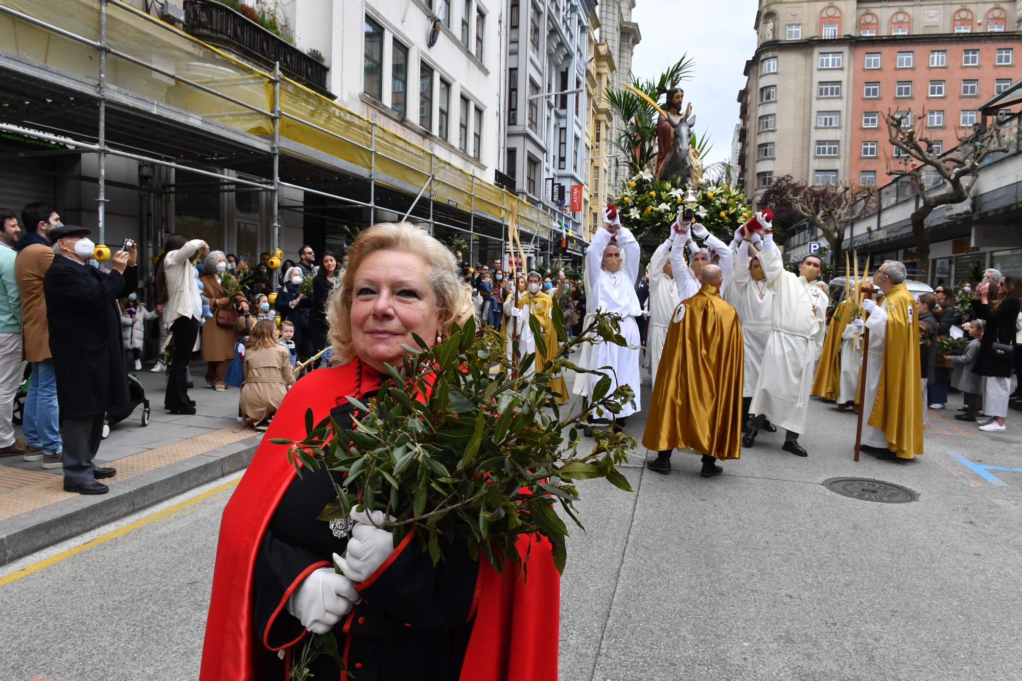 La procesión de la borriquilla en A Coruña