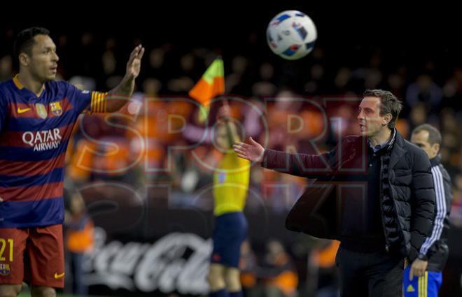 Las imágenes del Valencia, 1 - FC Barcelona, 1