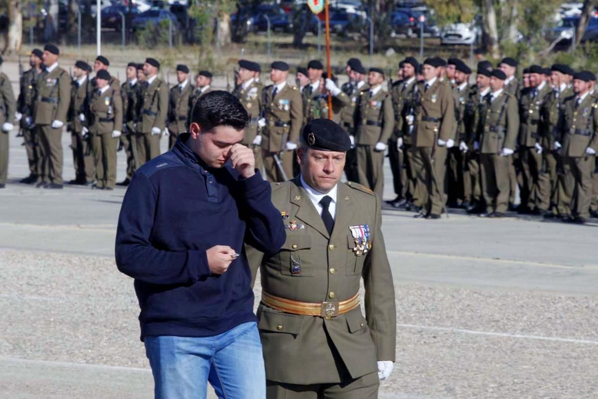 Parada militar en Cerro Muriano con motivo de la Inmaculada, patrona de la Infantería