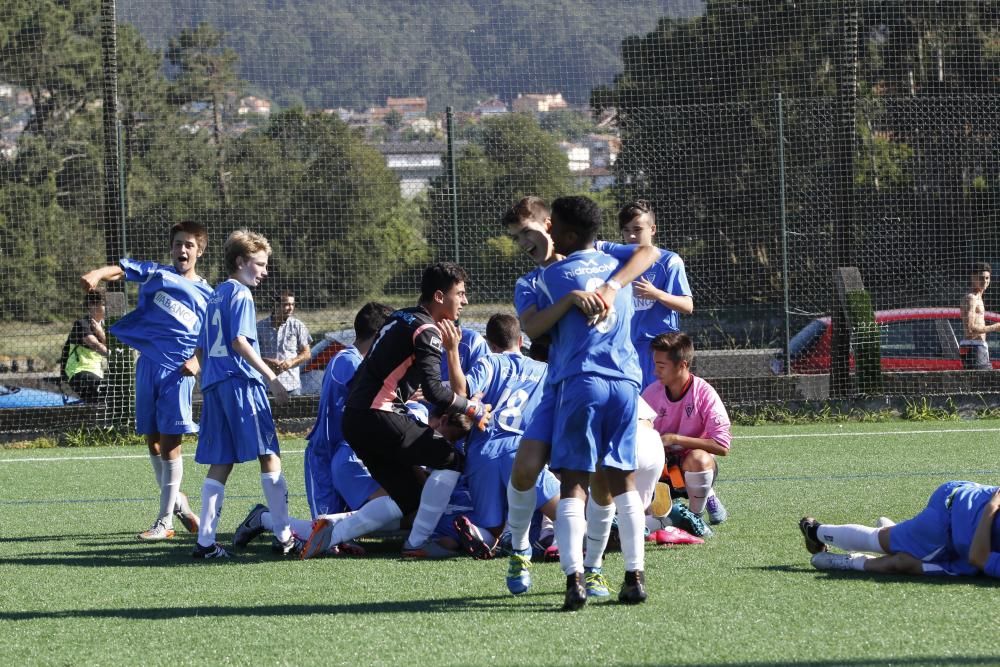 Val Miñor, Celta y Areosa se reparten el botín de la Vigo Cup