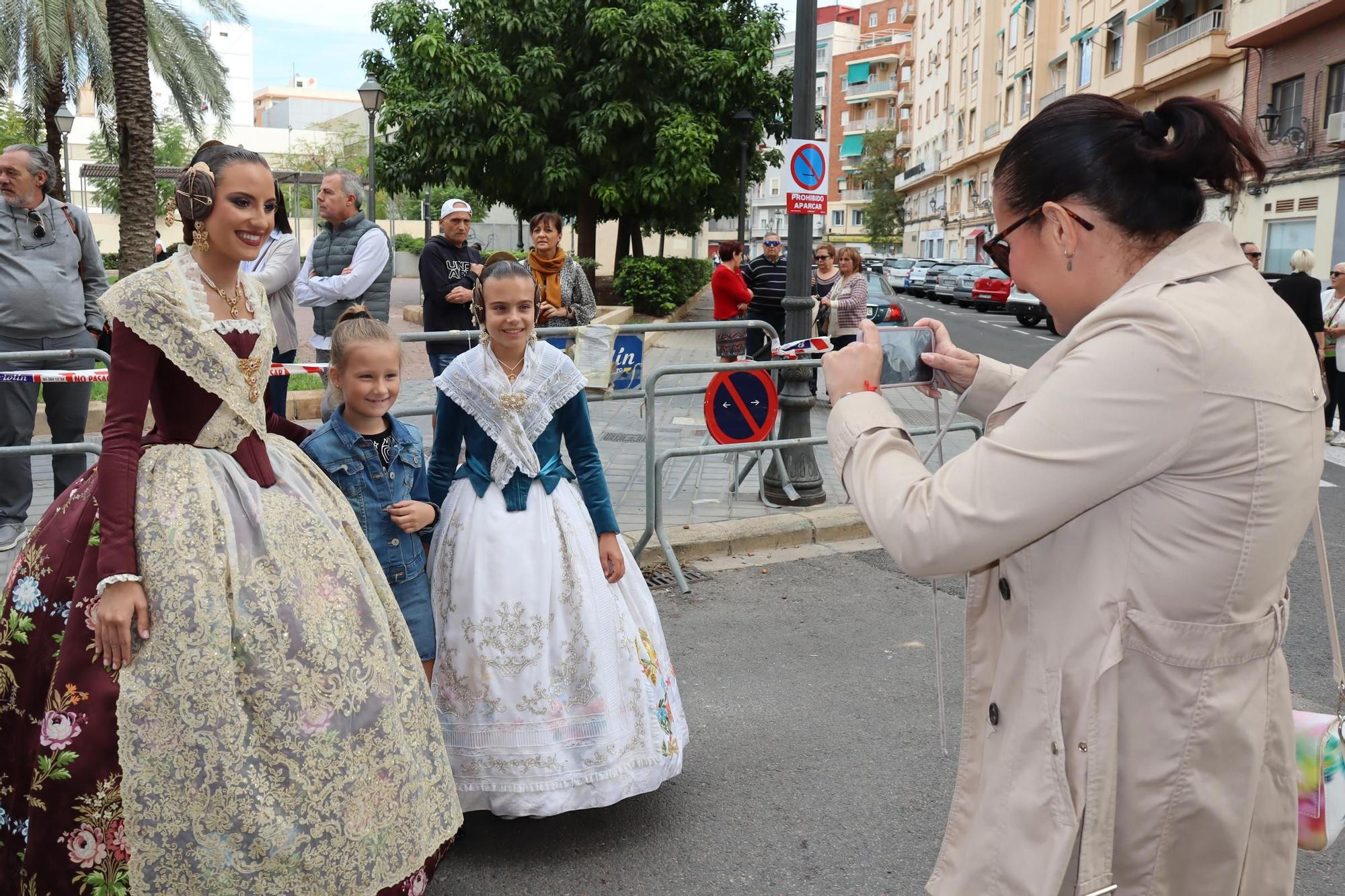 Una foto con Maria Estela y Marina