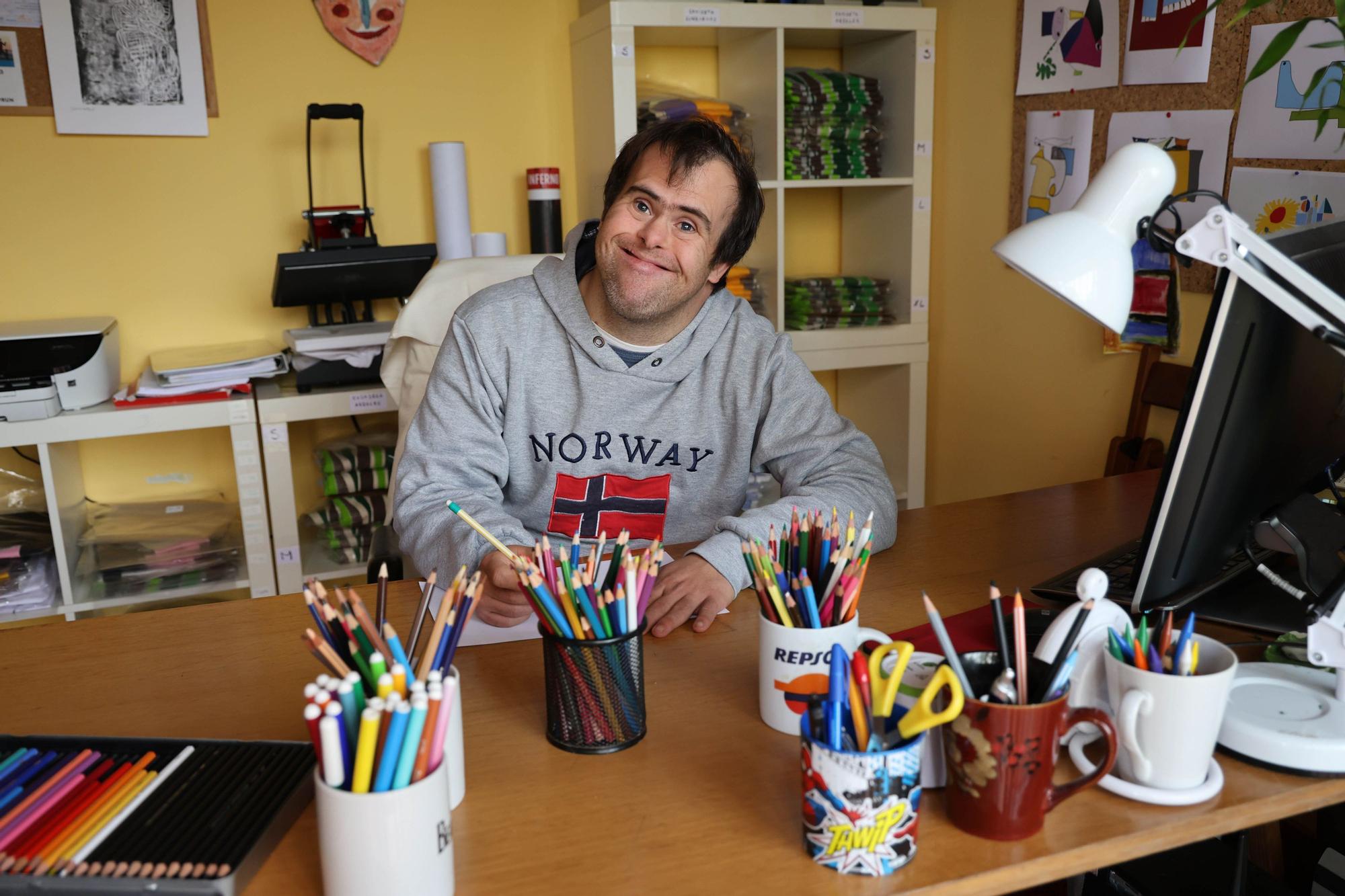 Gonza: artista, emprendedor y down