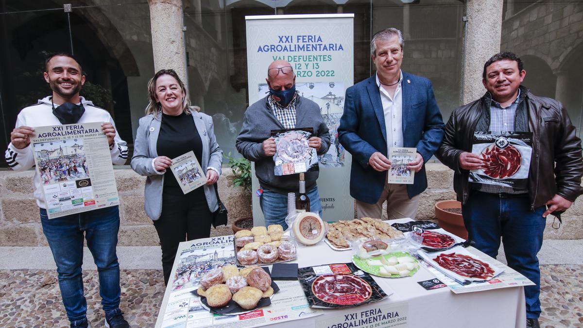 Presentación de la Feria Agroalimentaria en la diputación.