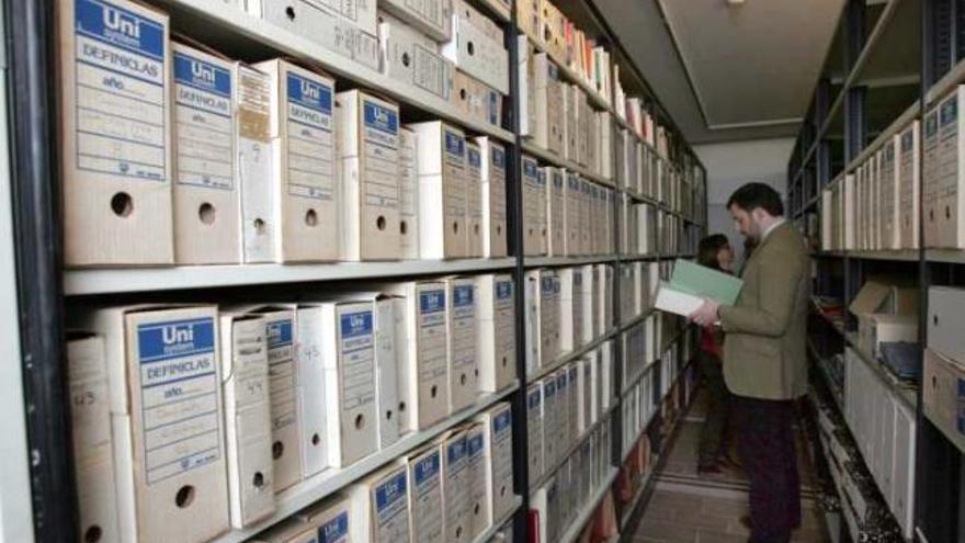 El material del que dispone el Archivo de la Memoria, depositado en la Biblioteca Central.