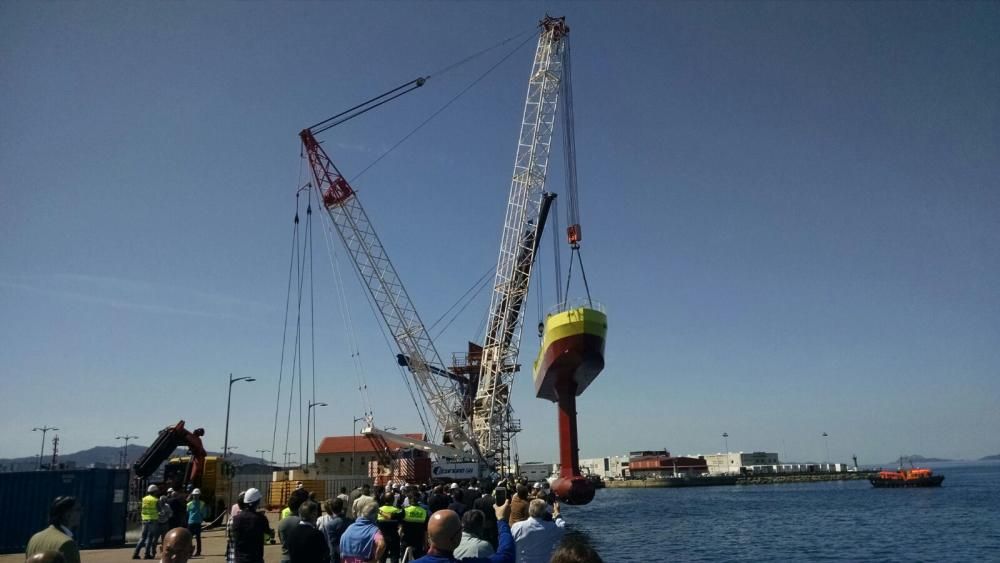 La plataforma Magallanes ya está en el agua