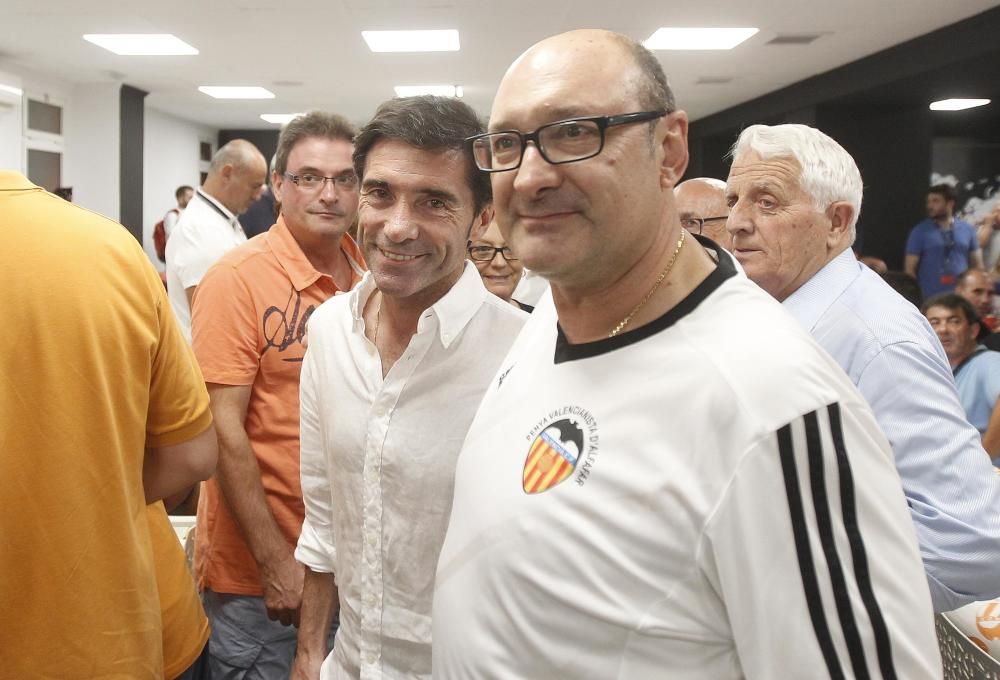 Visita de Marcelino a la Agrupació de Penyes