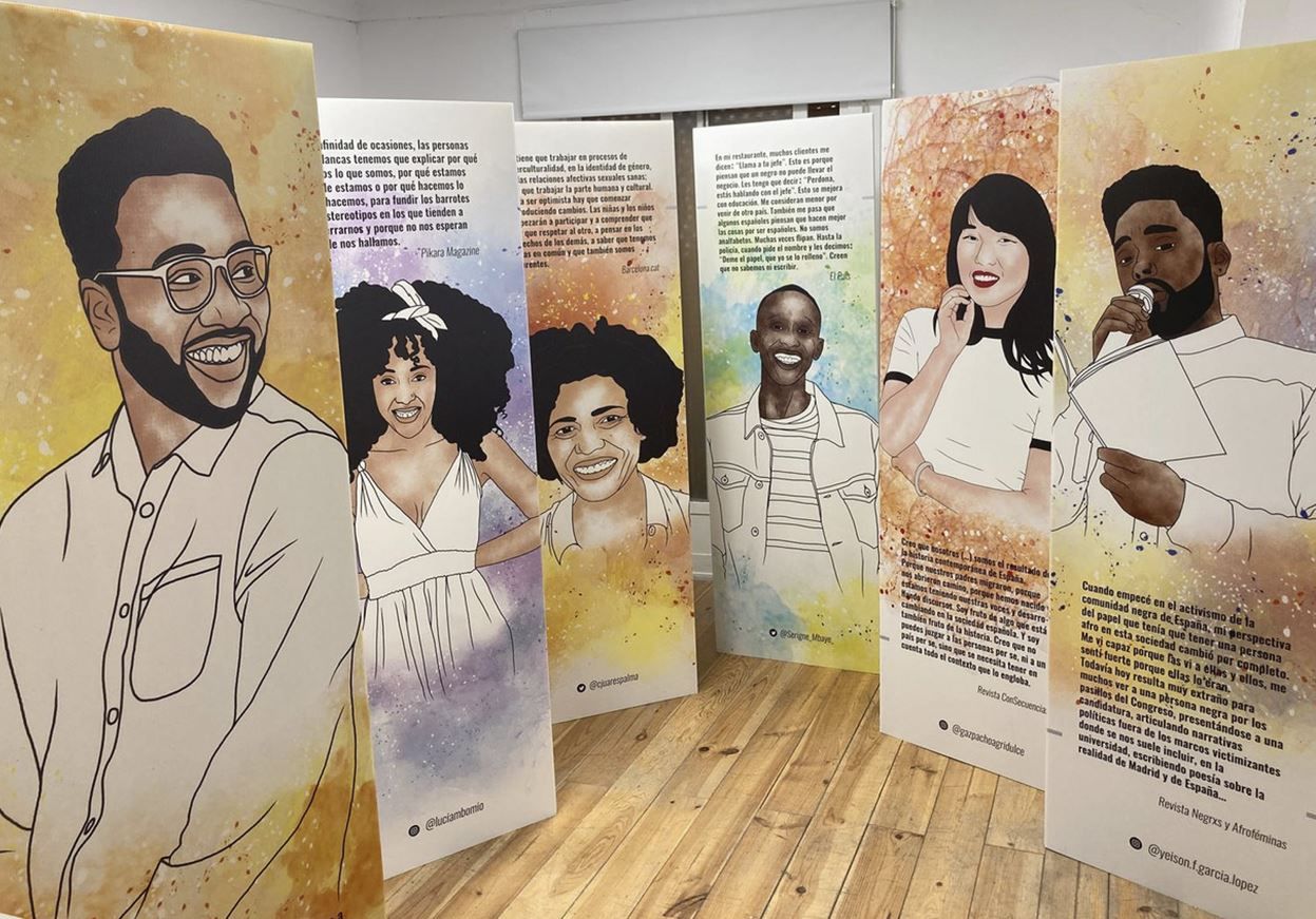 Imagen promocional de la muestra 'Sacúdete el Racismo'