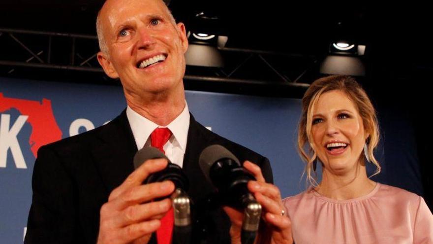 El republicano Rick Scott es el ganador del puesto en el Senado por Florida