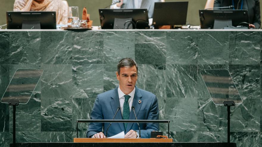 Sánchez aboga en la ONU por la “refundación del multilateralismo” y por abolir el veto en el Consejo de Seguridad