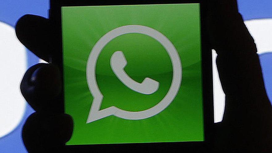 El logo de Whatsapp.