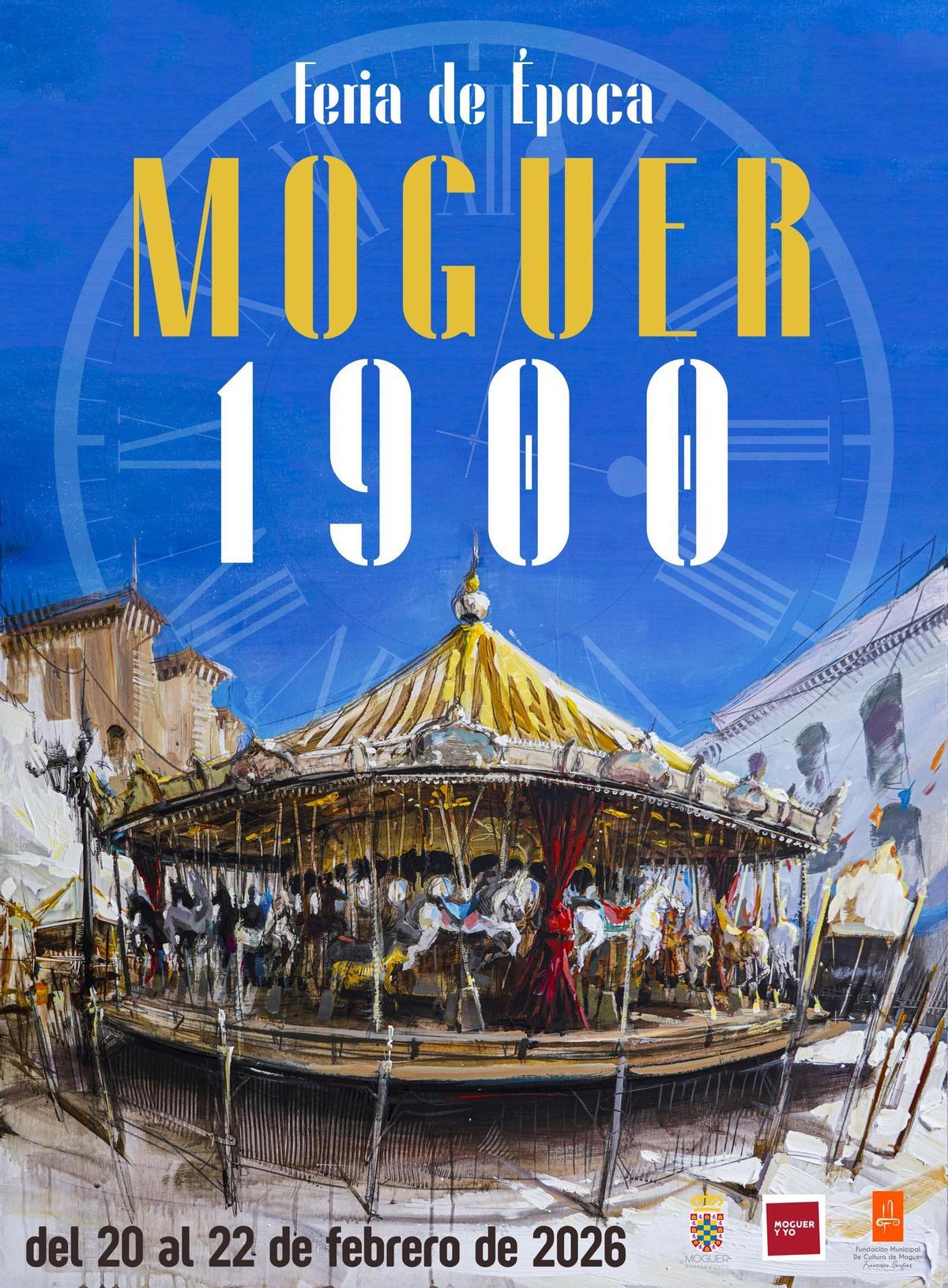 Cartel de la Feria de Epoca 1900.