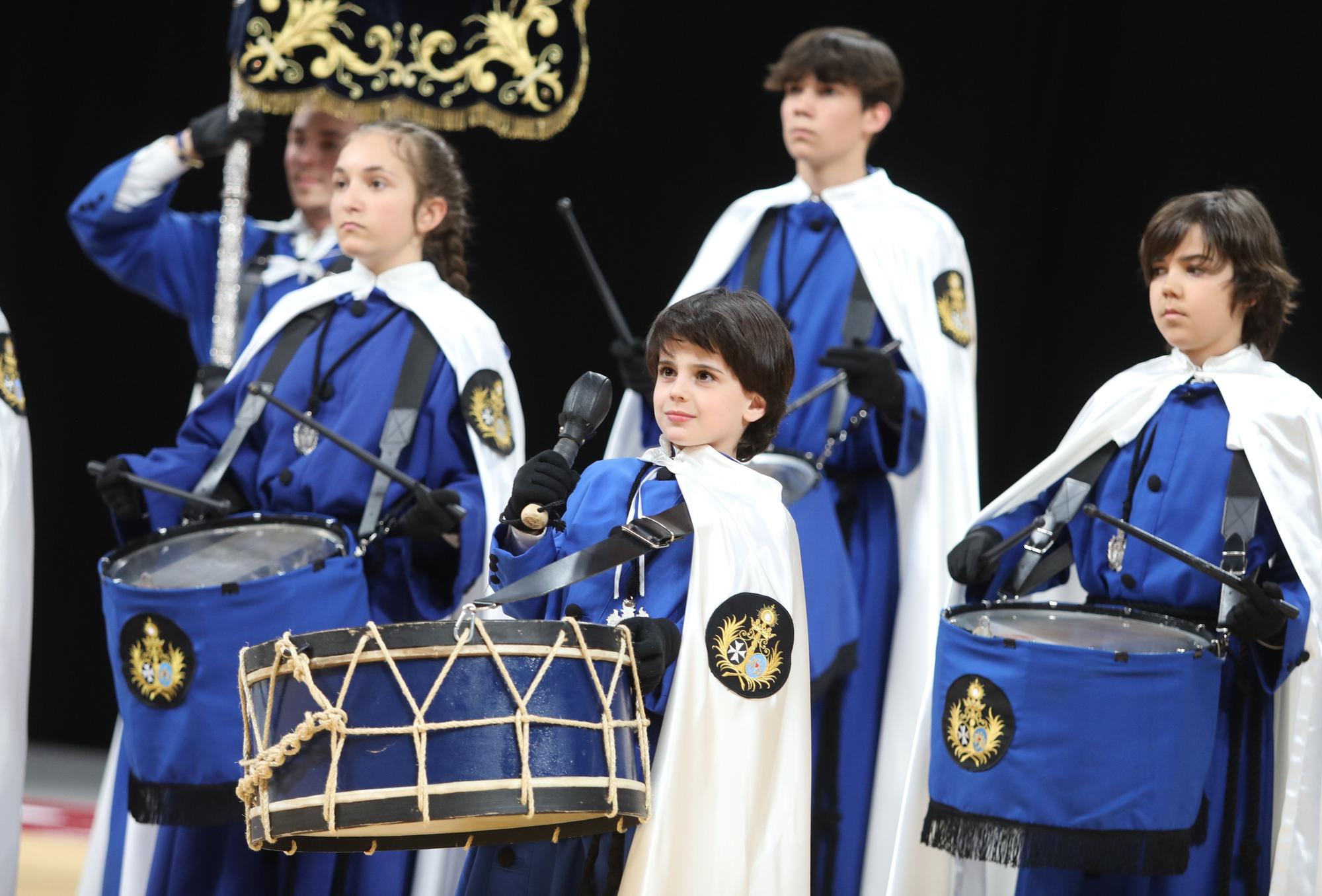 Los cofrades más pequeños de Zaragoza calientan motores para la Semana Santa