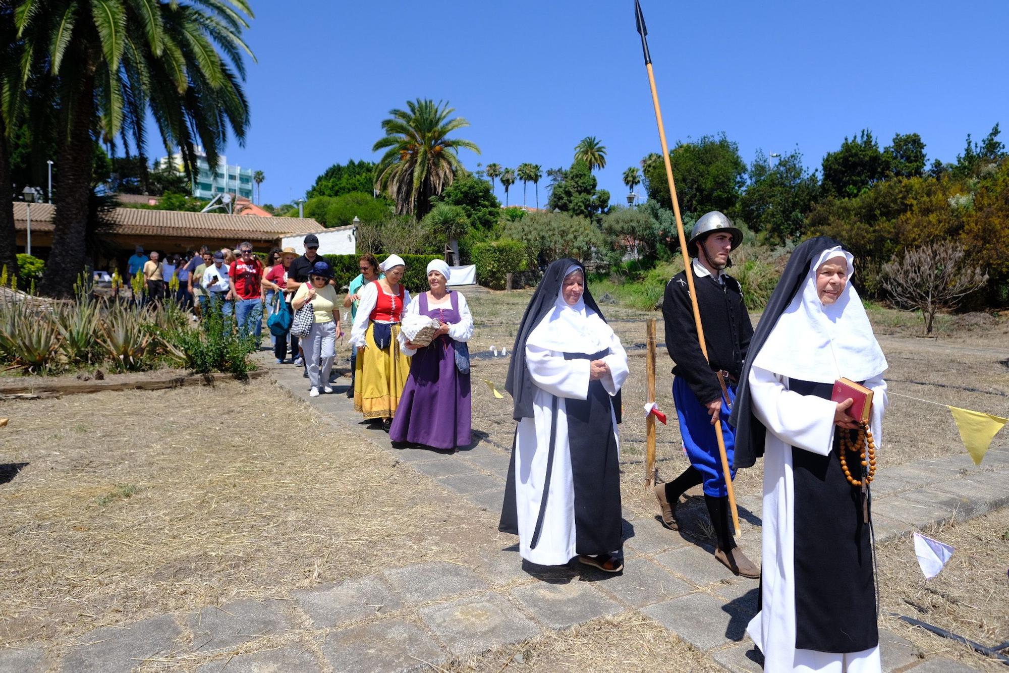 Recreación histórico de la Batalla del Batán en Santa Brígida