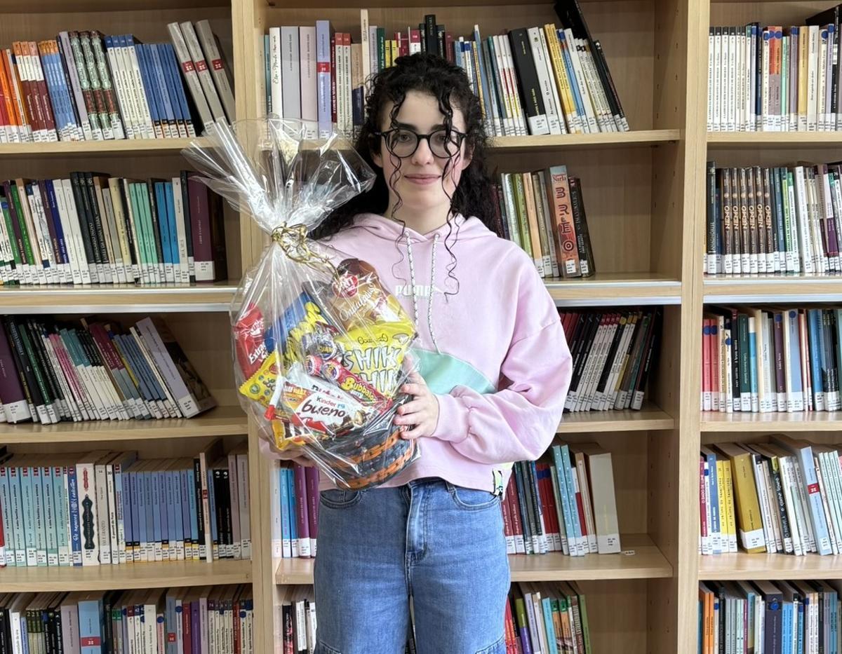 Ainara Rodríguez Blanco, quinto na Olimpíada Galega de Química.