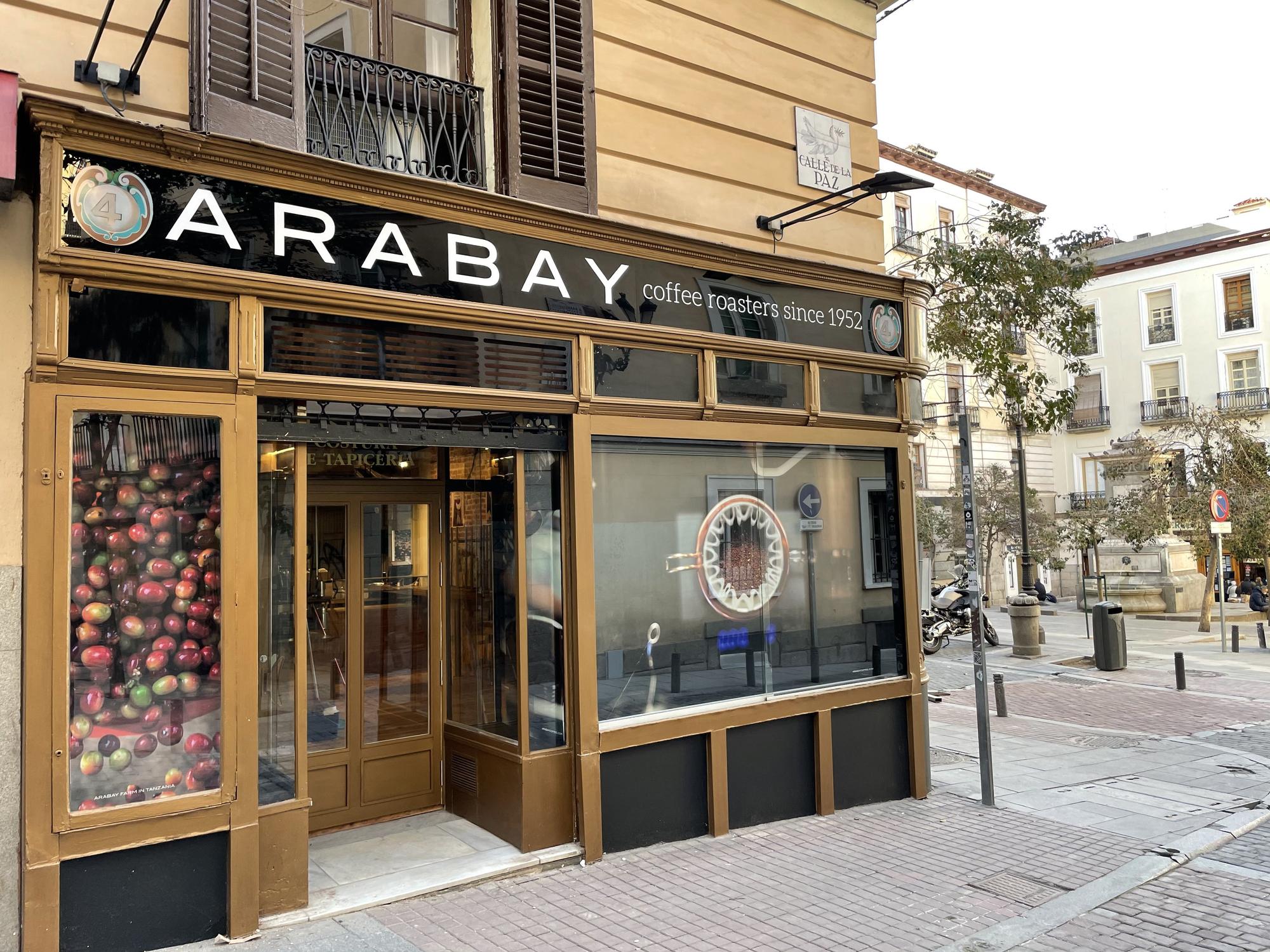 Arabay Coffe Roasters ha inaugurado un nuevo establecimiento en Madrid