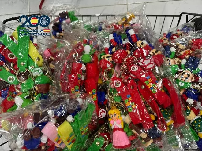 Productos falsificados a la venta en Arona