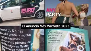 Dos anuncios de Ibiza optan al premio al más machista de 2023