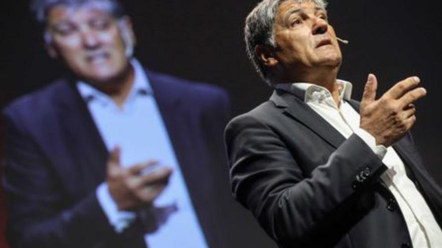 Toni Nadal, durante una conferencia.