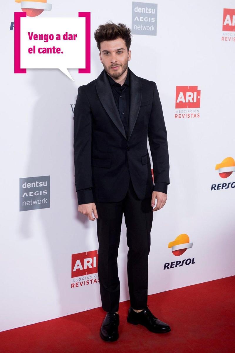 Blas Cantó en el 40 aniversario de los Premios ARI