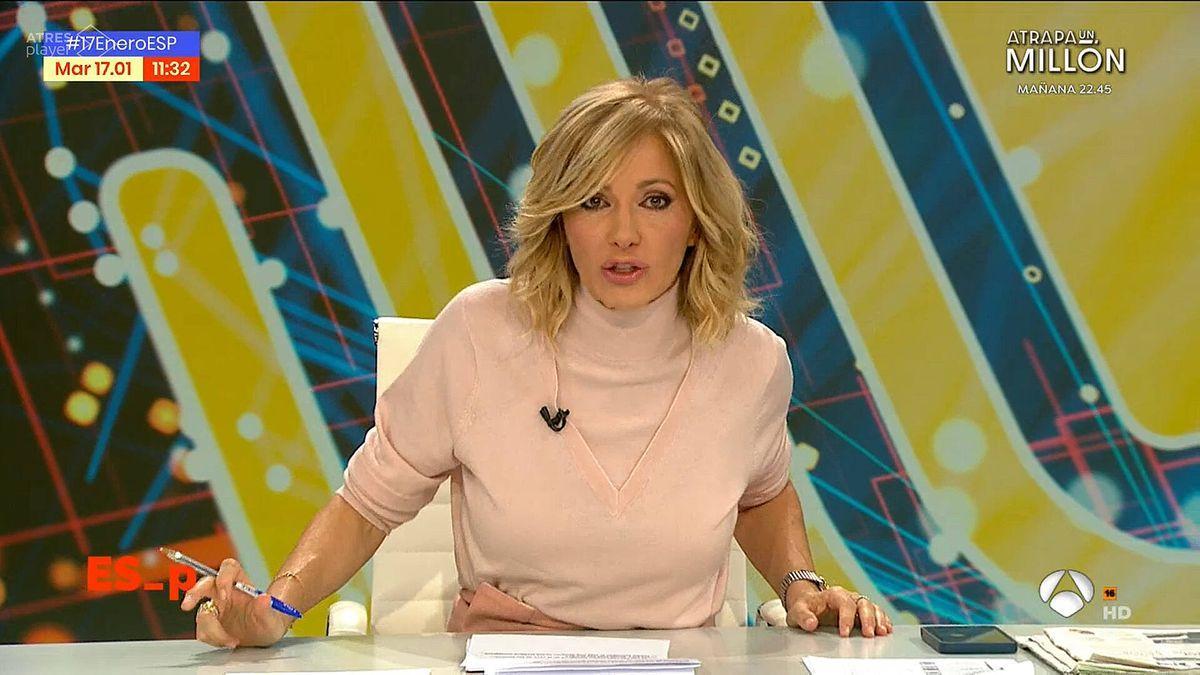 Susanna Griso en el plató de &#039;Espejo Público&#039;.