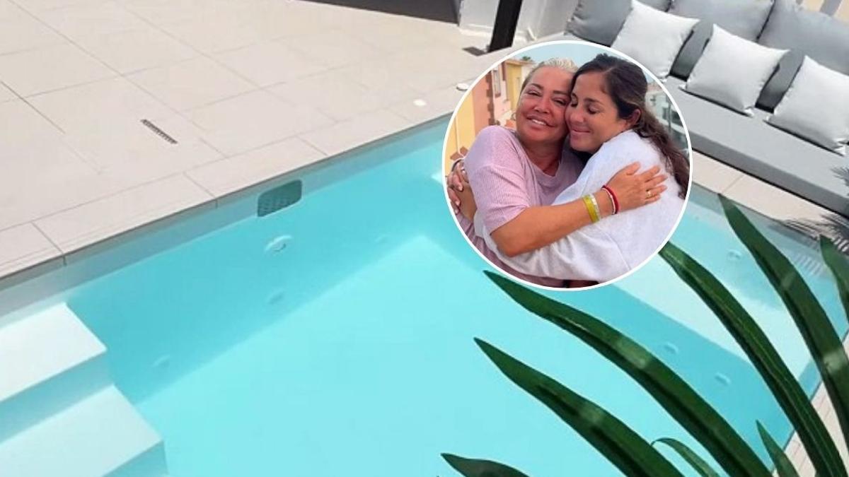 Belén Esteban visita a Anabel Pantoja