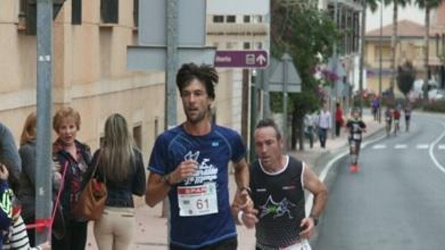 Un momento de la carrera celebrada en la localidad de Puerto Lumbreras.