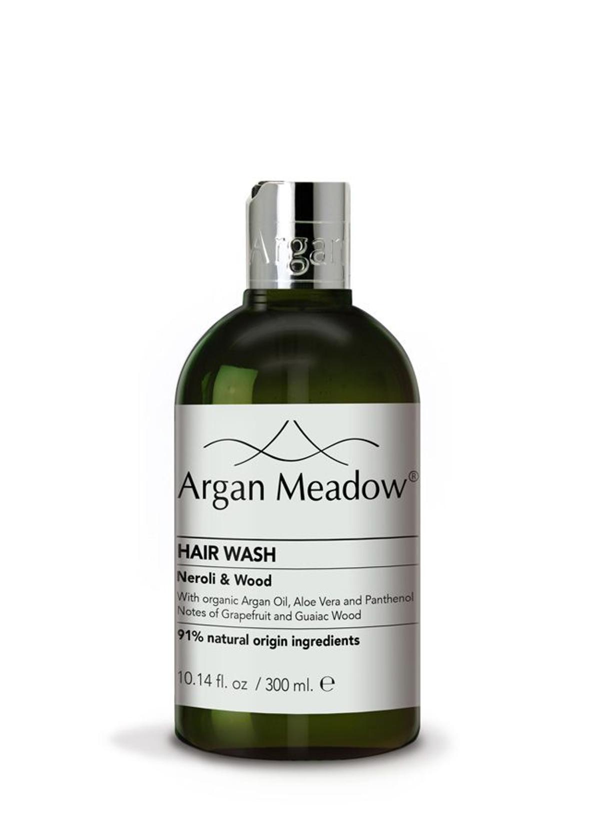 Champú con aceite de argán y aloe vera, de Argan Meadow