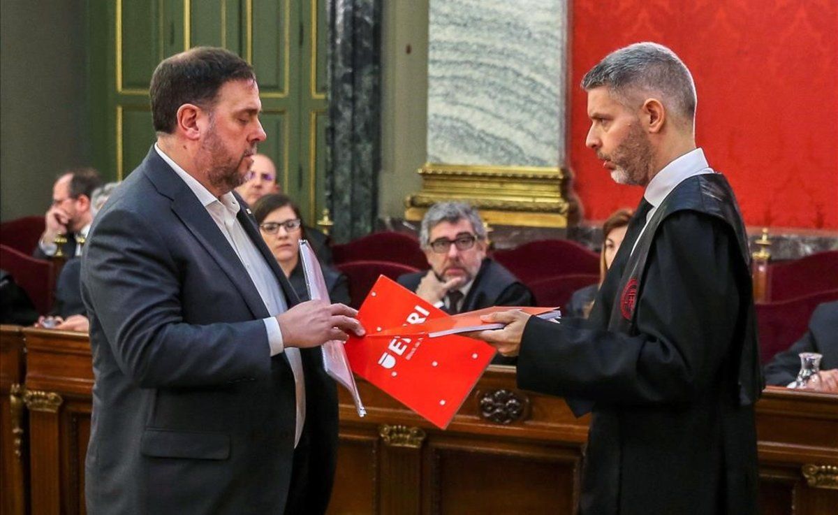 Oriol Junqueras y Andreu Van Den Eynde