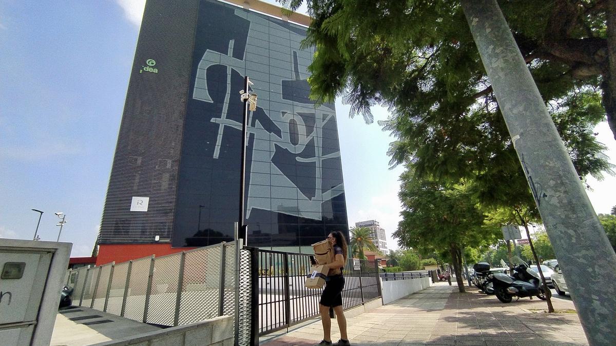 Edificio de Mariano Rojas, en Murcia, donde están las oficinas de Dermica.