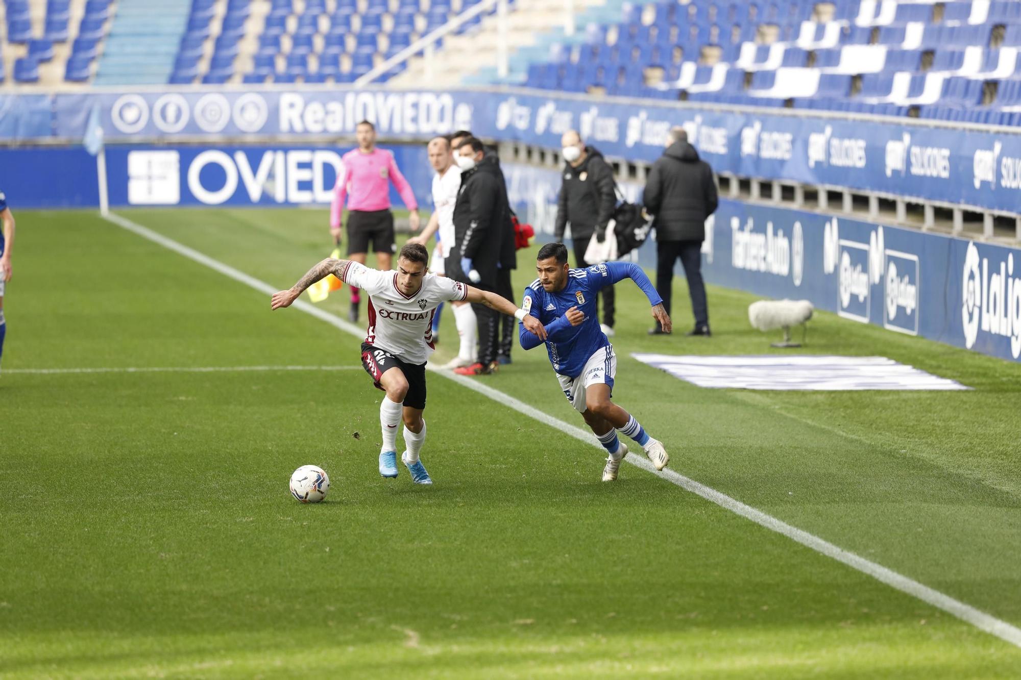 Real Oviedo - Albacete, en imágenes