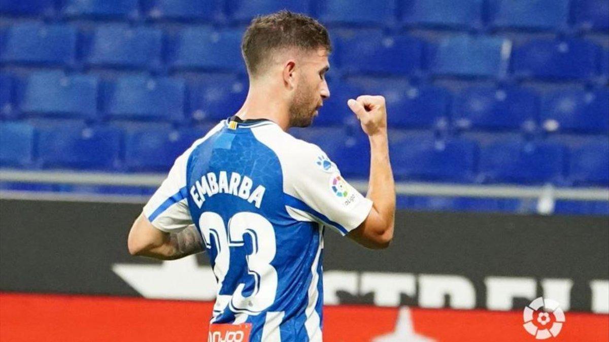 Embarba, la novedad del Espanyol para visitar al Rayo Vallecano