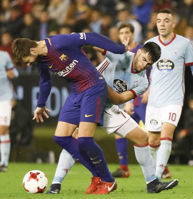 Las mejores imágenes del partido disputado hoy en Balaídos entre el Celta y el Barça