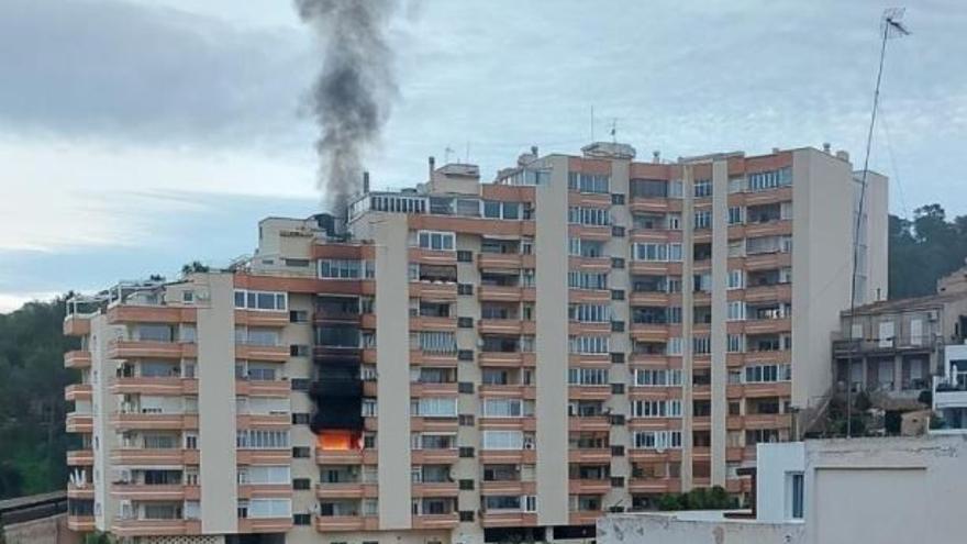 Dutzende Menschen nach Brand in Palma de Mallorca gerettet