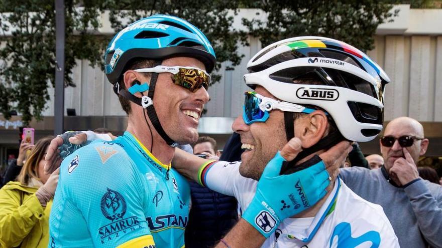 Luis León Sánchez y Alejandro Valverde